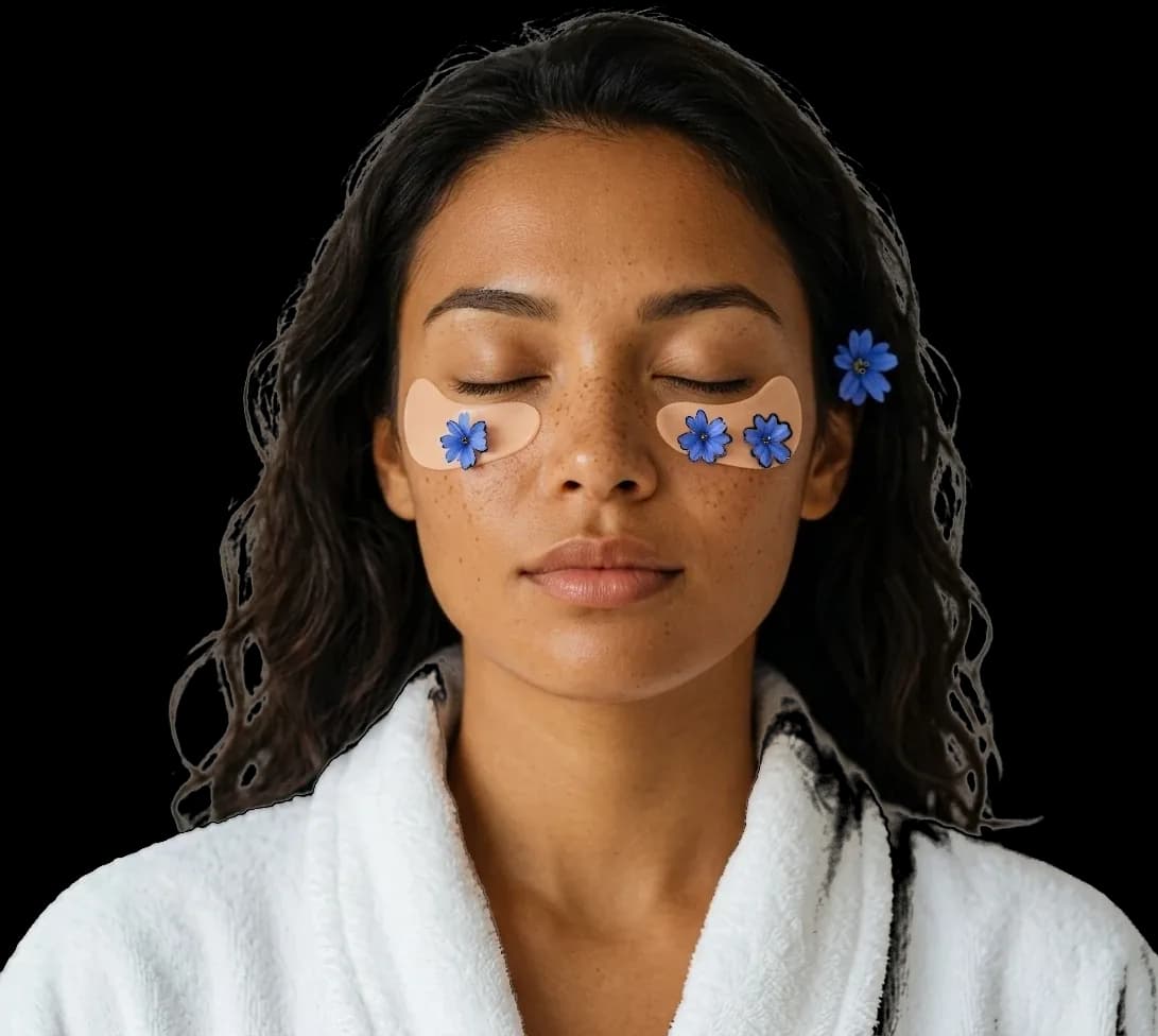 Massage therapist providing a relaxation service at home